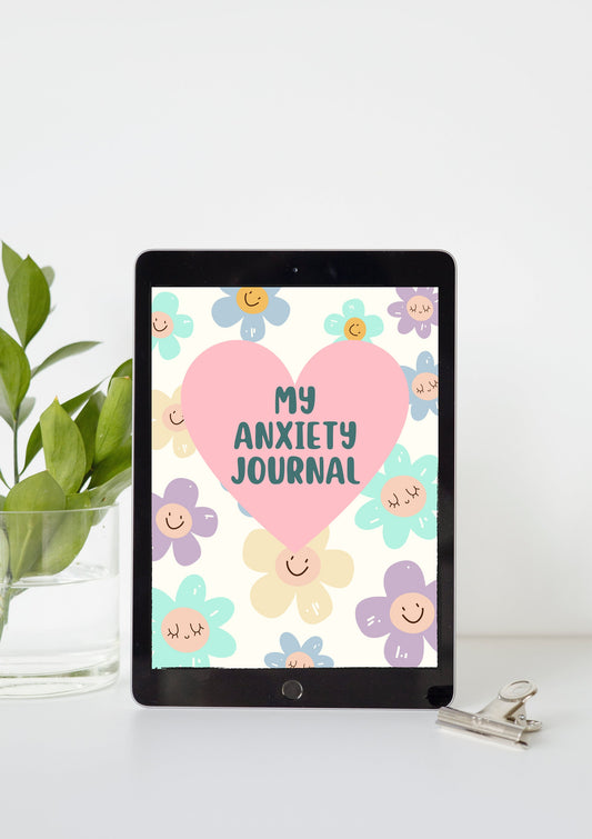 My Boho Digital Anxiety Journal